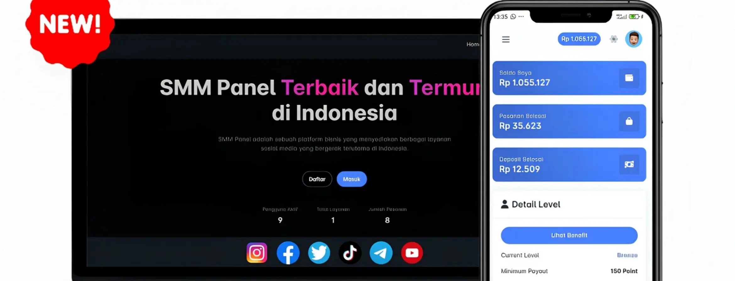 Website SMM Panel Multi Provider Terbaru 2024