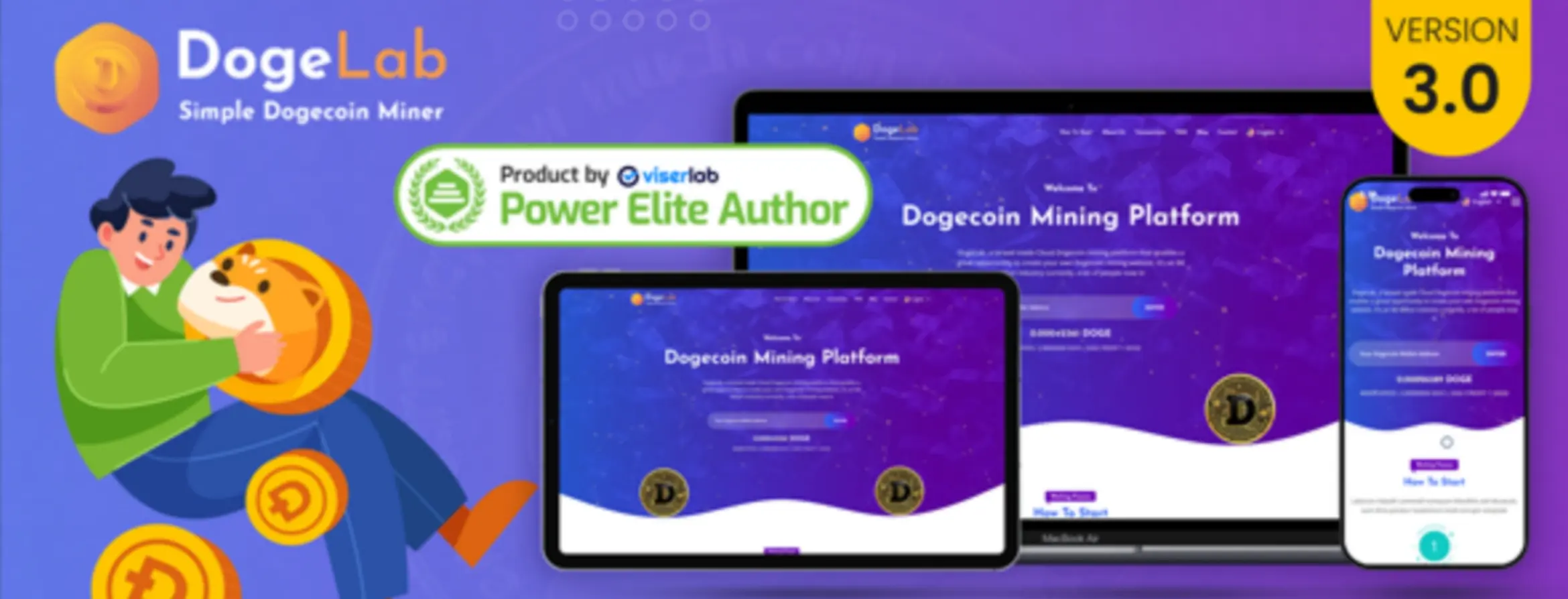 DogeLab - Cloud DogeCoin Mining Platform